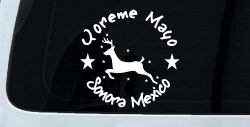 Yoreme Mayo Sonora Mexico Car or Truck Window Decal Sticker