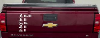 CUSTOMER SPECIAL REQUEST Keeping Count Car Truck Vinyl Window Decal Sticker