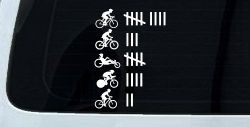 CUSTOMER SPECIAL REQUEST Keeping Count Car Truck Vinyl Window Decal Sticker