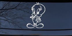 Tweety Bird  Cartoon Car or Truck Window Decal Sticker