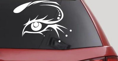 Eye Car Truck Window Decal Sticker Vinyl Graphic Auto Accessory