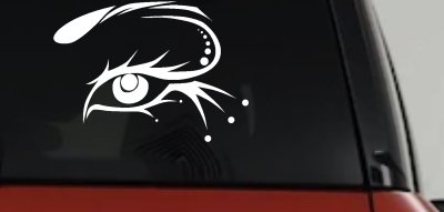 Eye Car Truck Window Decal Sticker Vinyl Graphic Auto Accessory
