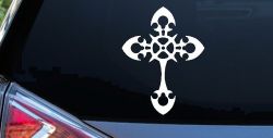 Celtic Cross Christian Car or Truck Window Decal Sticker