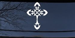 Celtic Cross Christian Car or Truck Window Decal Sticker