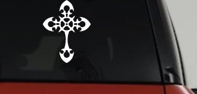 Celtic Cross Christian Car or Truck Window Vinyl Decal Sticker