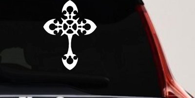 Celtic Cross Christian Car or Truck Window Vinyl Decal Sticker