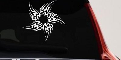 Tribal Circle Tribal Car or Truck Window Vinyl Decal Sticker