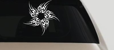 Tribal Circle Tribal Car or Truck Window Vinyl Decal Sticker