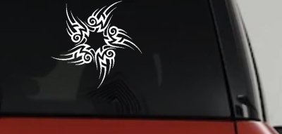 Tribal Circle Tribal Car or Truck Window Vinyl Decal Sticker