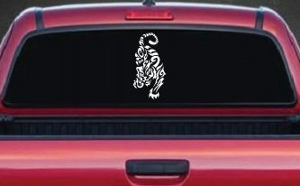 Tribal Cat Tiger Car or Truck Window Decal Sticker