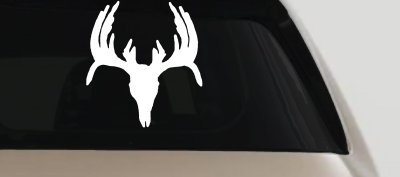 Deer Skull Hunting Car or Truck Window Vinyl Decal Sticker