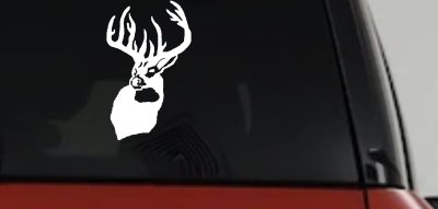 Buck Deer Hunting Car or Truck Window Vinyl Decal Sticker