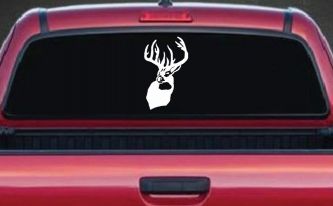 Buck Deer Hunting Car or Truck Window Decal Sticker