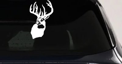 Buck Deer Hunting Car or Truck Window Vinyl Decal Sticker