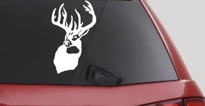 Buck Deer Hunting Car or Truck Window Vinyl Decal Sticker