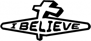 I Believe Christian car-window-decals-stickers