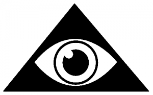 Illuminati Eye Other car-window-decals-stickers