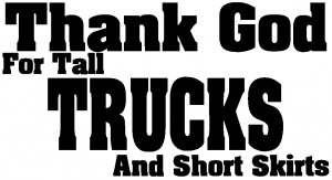 Thank God Funny car-window-decals-stickers