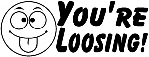 Your Loosing Moto Sports car-window-decals-stickers