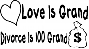 Love Is Grand Funny car-window-decals-stickers
