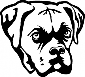 Boxer Bulldog Animals car-window-decals-stickers