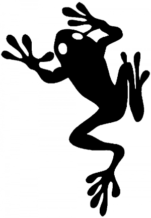 Frog Animals car-window-decals-stickers