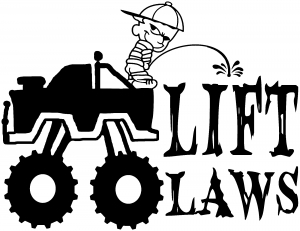 Pee On Lift Laws Off Road car-window-decals-stickers