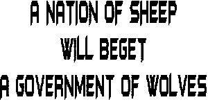 A Nation Of Sheep 2 Decal