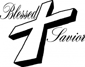 Blessed Savior Christian Decal