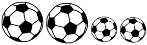 Soccer Ball Stick Family Decal Stick Family car-window-decals-stickers