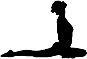 Yoga Pose Decal