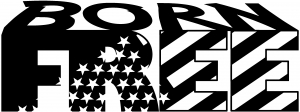 Born Free Decal Military car-window-decals-stickers