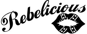 Rebelicious Dixie Lips Decal Girlie car-window-decals-stickers