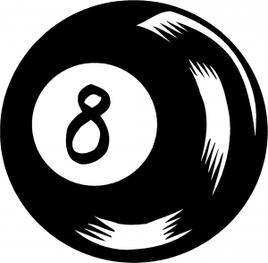 Eight 8 Ball Decal Sports car-window-decals-stickers