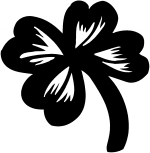 Four Leaf Clover Decal Other car-window-decals-stickers