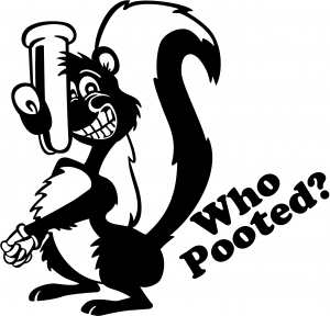 Funny Skunk Who Pooted Decal