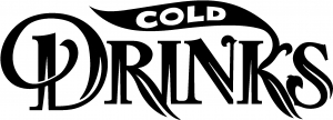 Cold Drinks Advertising Window Decal