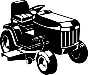 Lawn Mower Lawn Care Landscaping  Business car-window-decals-stickers