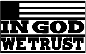 In God We Trust Christian car-window-decals-stickers