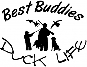 Best Buddies Duck Life Curved Hunting And Fishing car-window-decals-stickers