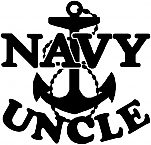 Navy Uncle Military car-window-decals-stickers