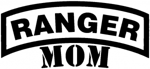 Ranger Mom Military car-window-decals-stickers