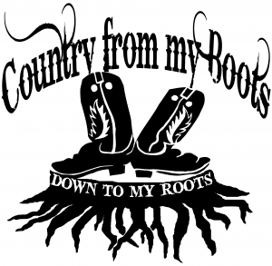 Country From My Boots To My Roots Country car-window-decals-stickers