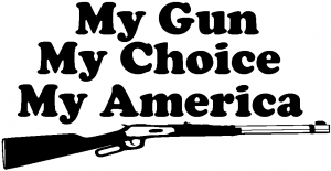 My Gun My Choice My America Hunting And Fishing car-window-decals-stickers
