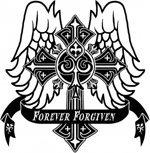 Forever Forgiven Cross Wings