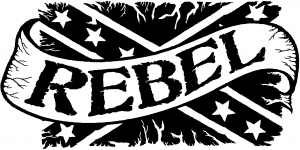 Rebel Banner Rebel Flag Country car-window-decals-stickers