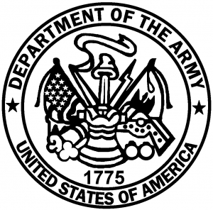 Department Of The Army Seal  Military car-window-decals-stickers