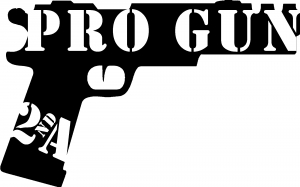 Pro Gun 2nd Amendment Hand Gun Car or Truck Window Decal Sticker - Rad  Dezigns