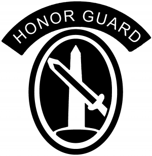 US Army Honor Guard  Military car-window-decals-stickers