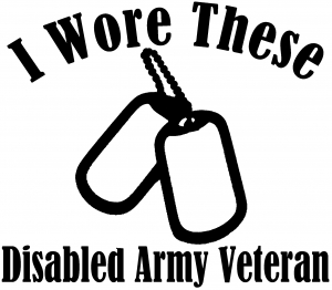 I Wore These Dog Tags Army Veteran